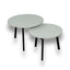 Salontafel Set Rond Eternal Statuario