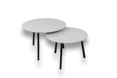Salontafel Rond Ethereal Glow Tweedelig