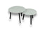 Salontafel set Frosty Carrina - ⌀ 50 + ⌀ 60 cm