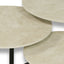 Salontafel set rond driedelig Premium Fume - ⌀ 50 + ⌀ 60 + ⌀ 70 cm