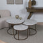Salontafel Rond Glencoe Deluxe Driedelig