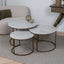 Salontafel Rond Glencoe Deluxe Driedelig