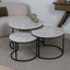 Salontafel Rond Glencoe Deluxe Driedelig