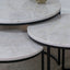 Salontafel Rond Glencoe Deluxe Driedelig