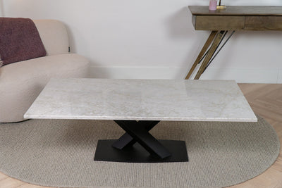 Salontafel Rechthoek Glencoe V-poot