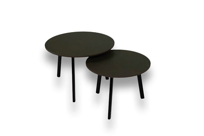 Salontafel Rond Keranium Tweedelig