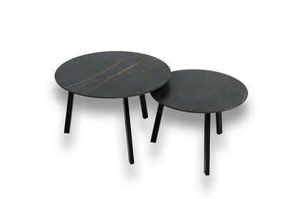 Salontafelset Rond 2-delig | Dekton Laurent Keramiek | Novi