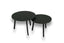 Salontafel set rond Nero Zimbabwe Vulcano