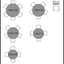 Eettafel Rond Silestone Noctis - ⌀ 120 cm