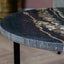 Salontafel rond Premium Black Fusion Mat - ⌀ 60 cm