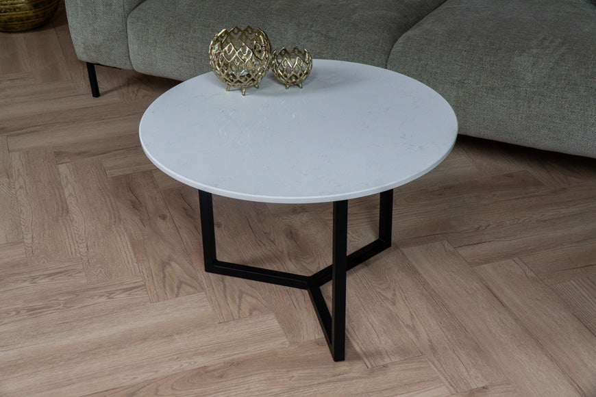 Salontafel rond Premium Frosty Carina - ⌀ 70 cm