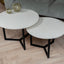 Salontafel Set Rond Cava Mocca