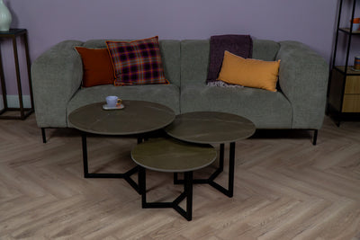 Salontafel Rond Pulpis Driedelig
