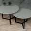 Salontafel Rond Coral Clay Tweedelig