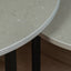 Salontafel Rond Coral Clay Tweedelig