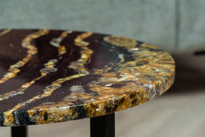 Salontafel Rond Orinoco Tweedelig