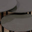 Salontafel set rond driedelig Silestone Calypso - ⌀ 50 + ⌀ 60 + ⌀ 70 cm