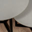 Salontafel set rond Premium Delicato Crema - ⌀ 50 + ⌀ 60 cm