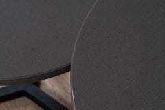 Salontafel set rond driedelig Silestone Semento Spa - ⌀ 50 + ⌀ 60 + ⌀ 70 cm