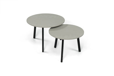 Salontafel Rond Topus Concrete Tweedelig