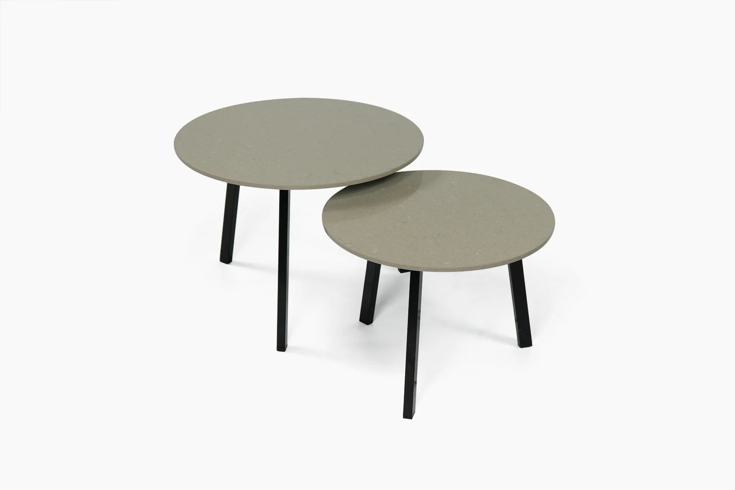 Salontafel Set Rond Coral Clay