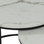 Salontafel set rond Deluxe Calacatta Dorato - ⌀ 50 + ⌀ 60 cm