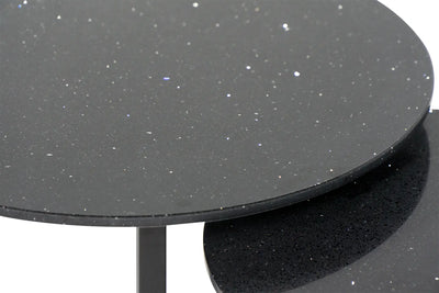 Salontafel set rond Premium Stellar Night - ⌀ 50 + ⌀ 60 cm