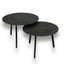 Salontafel set rond Smokestone