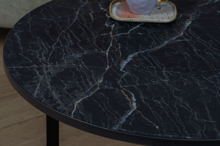 Salontafel set rond driedelig Dekton Somnia - ⌀ 50 + ⌀ 60 + ⌀ 70 cm