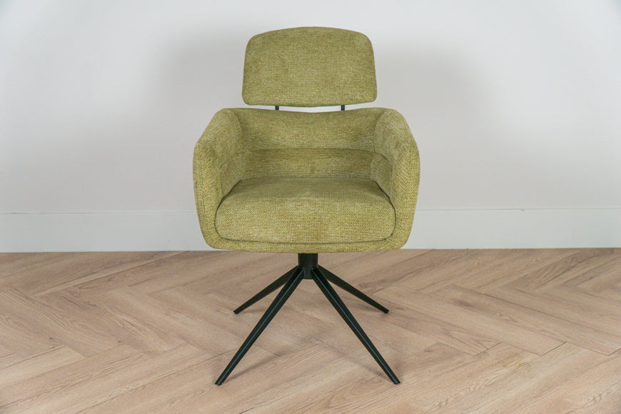 Eetkamerstoel Mosgroen