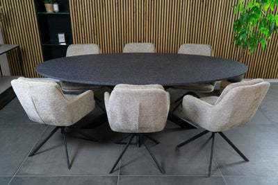 Eettafel Ovaal Torino Rocce Matrix