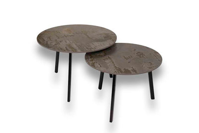 Salontafel Rond Trilium Tweedelig