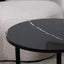 Salontafel Rond Venatino Marquina - ⌀ 60 cm