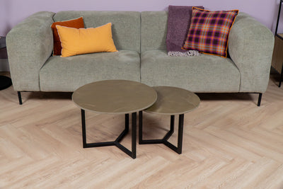Salontafel Rond Pelpis Tweedelig