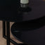 Salontafel set rond Premium Tebas Black - ⌀ 50 + ⌀ 60 cm
