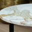Salontafel rond Premium New Calacatta - ⌀ 50 cm