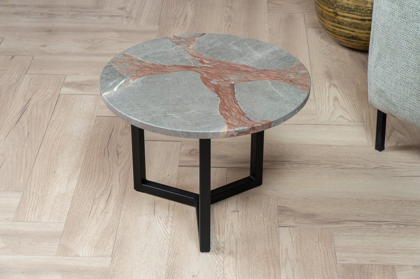 Salontafel Rond Ombra Di Caravaggio - ⌀ 50 cm