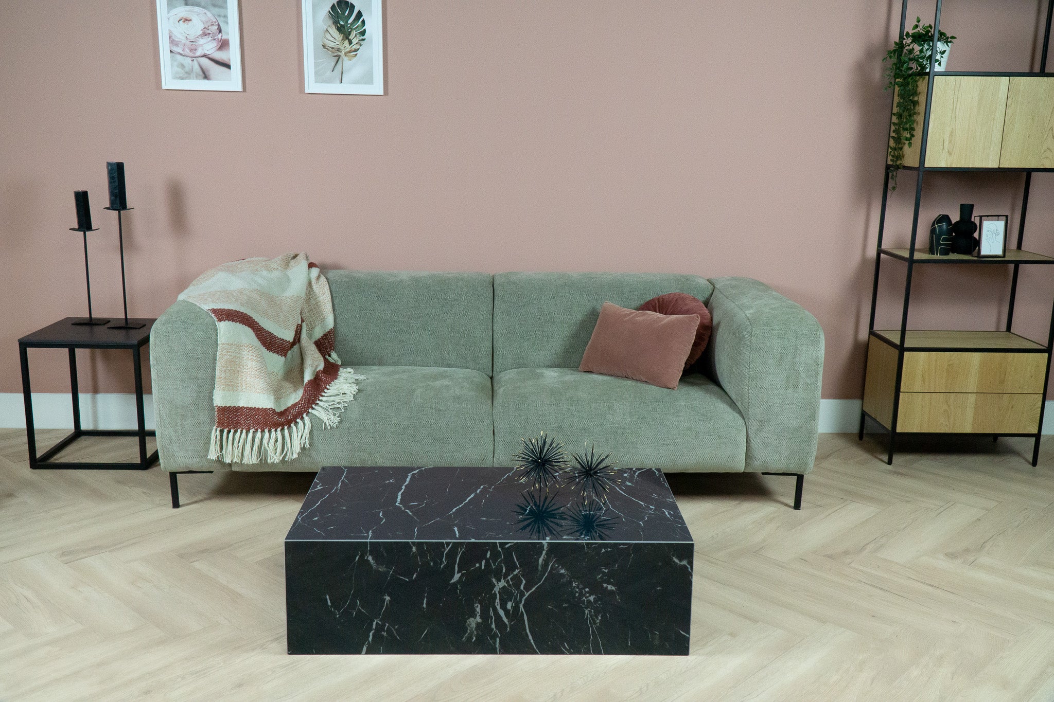 Salontafelblok Nero Creta
