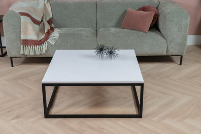 Salontafel Vierkant Noblesse White