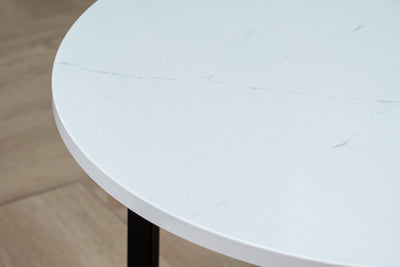 Salontafel Rond Noblesse White - ⌀ 60 cm