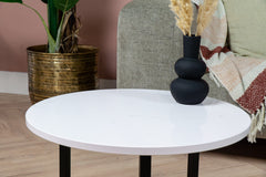 Salontafel rond Noblesse White