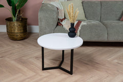 Salontafel rond Noblesse White