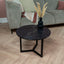 Salontafel Rond Vanilla Noir - ⌀ 60 cm