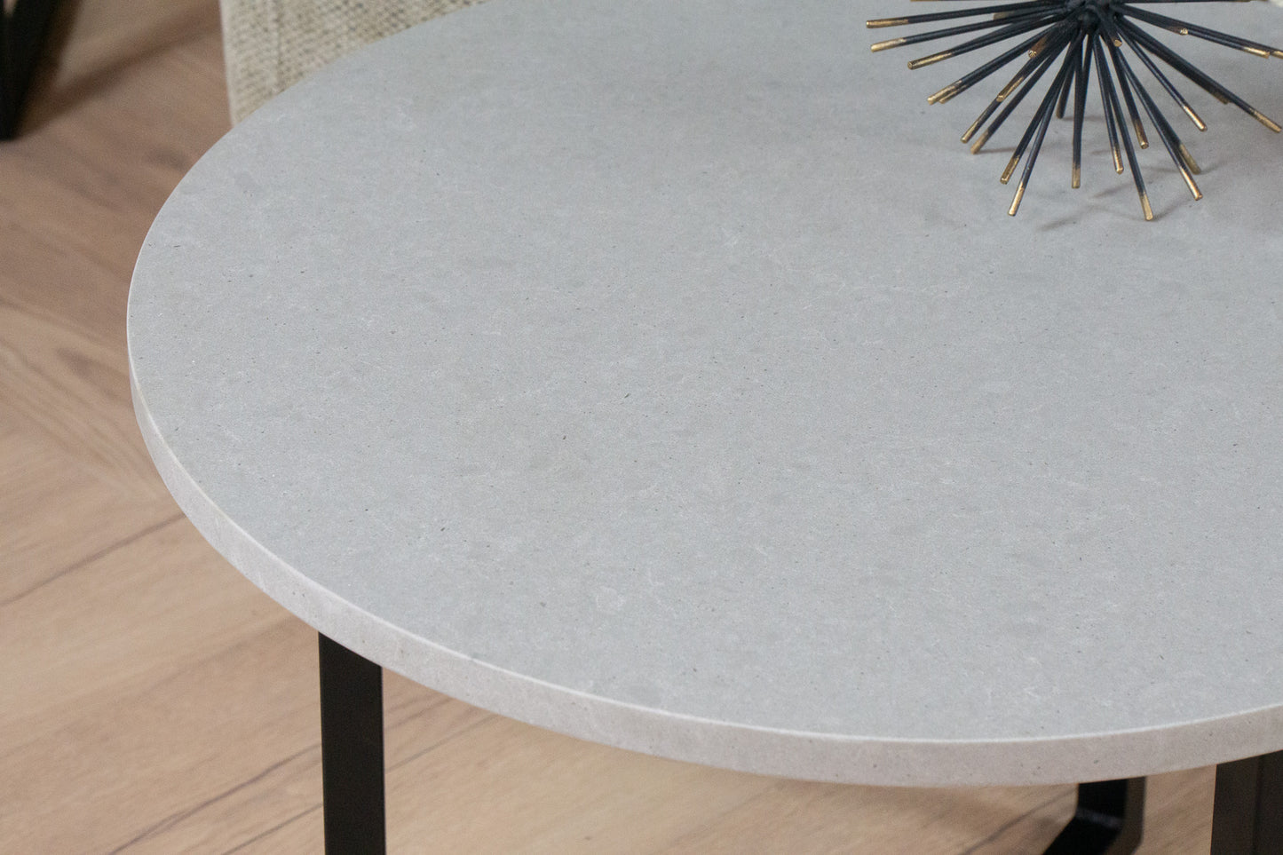 Salontafel rond Premium Beton Grey - ⌀ 60 cm