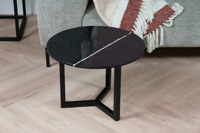 Salontafel rond Silestone Et. Noir - ⌀ 50 cm