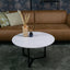 Salontafel rond Silestone Pearl Jasmine - ⌀ 80 cm
