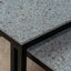 Salontafel set vierkant Silestone Riverbed