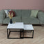 Salontafel Set vierkant White Storm