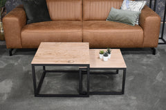 Salontafel set vierkant Neolith La Bohème